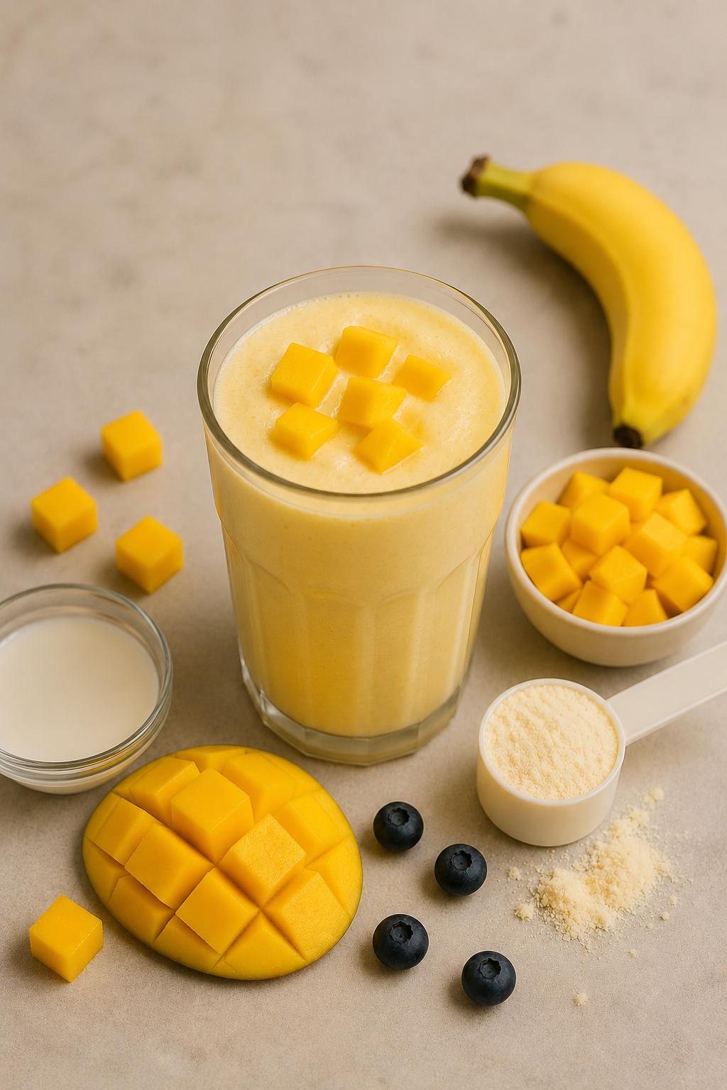 River’s Mango Melody Smoothie