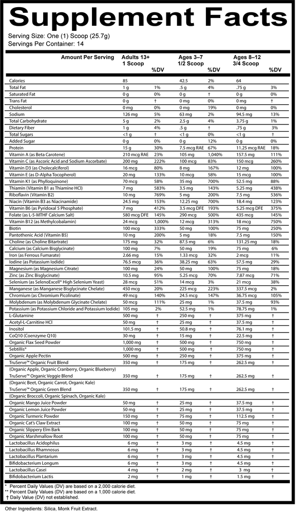 28 Servings Kika Complete Nutrition Powder